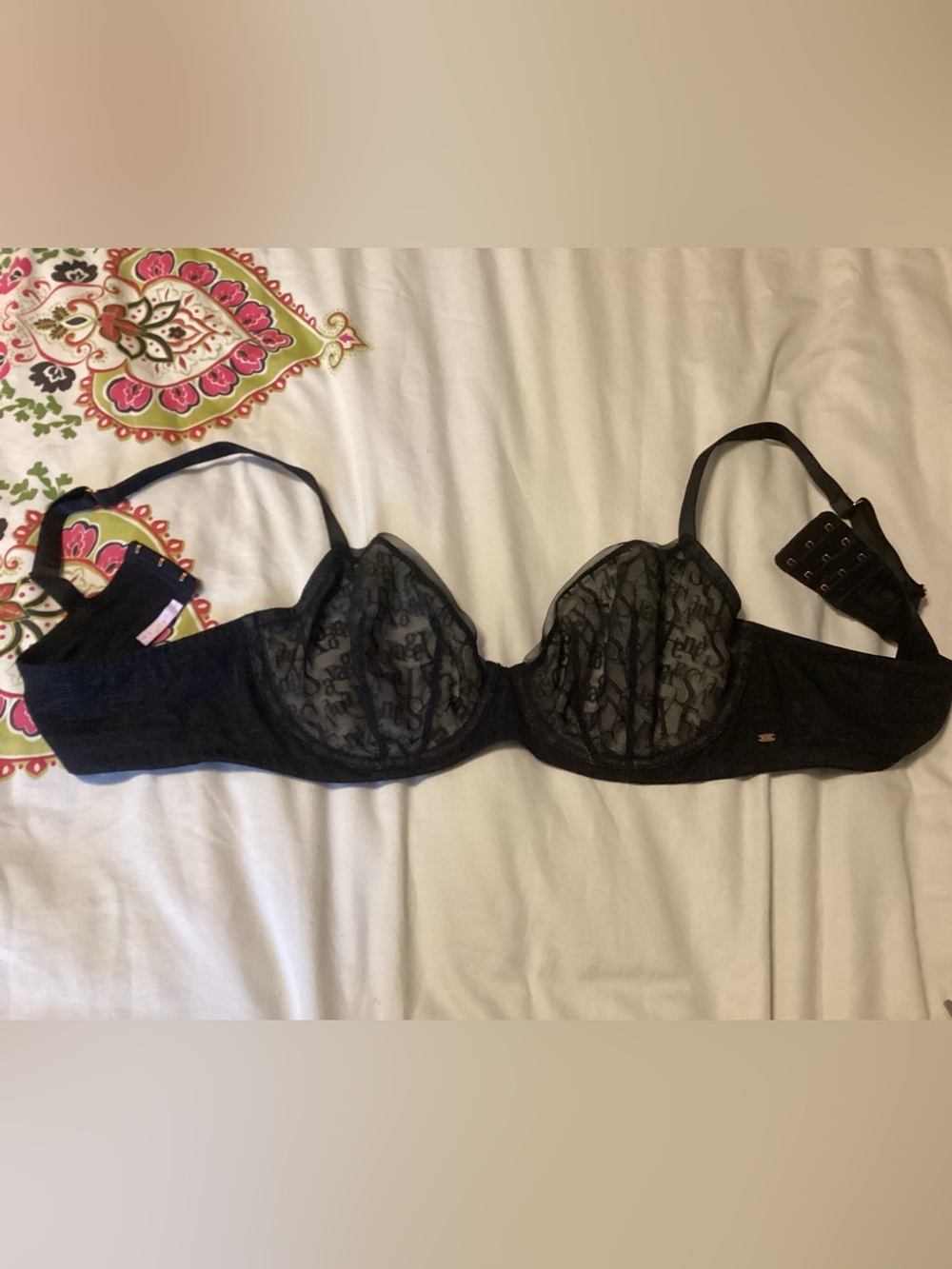 Savage X Fenty Black Lace Underwire Bra/New wot/NVR worn